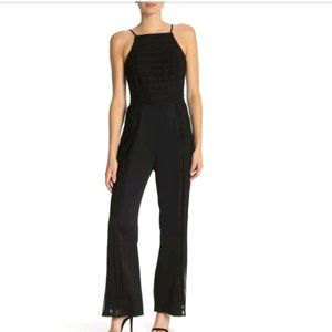 BOGO - Adelyn Rae Naia Lace Black Wide Leg Halter Jumpsuit